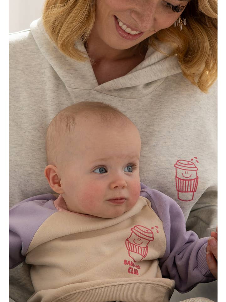 Liliput - Wholesale Sweatshirt - Baby - Babyccino Sweatshirt Multicolor Mini and Me Edition2