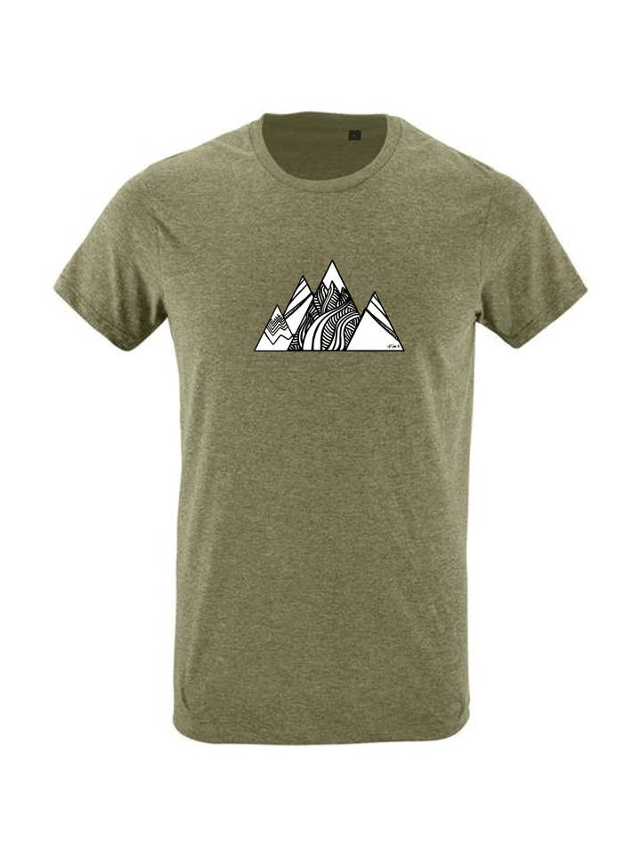 Hot Savoie 74 - Wholesale Screen Printed T-Shirt - Men's - Men's T-shirt - Mountains7