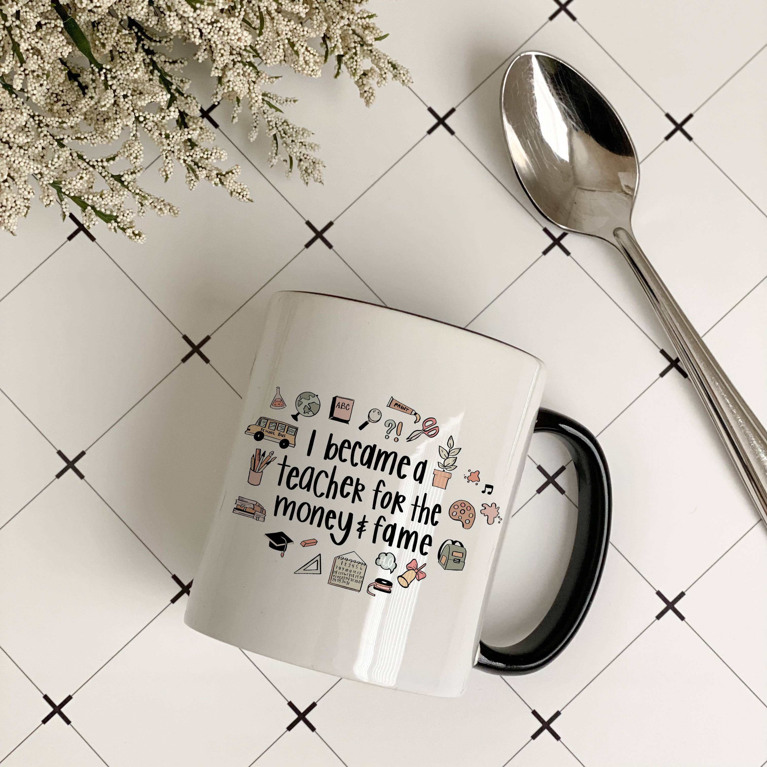 swaygirls - Vente Tasse à café - Mug à café pour enseignant | Cadeau professeur | Cadeaux drôles pour enseignants13