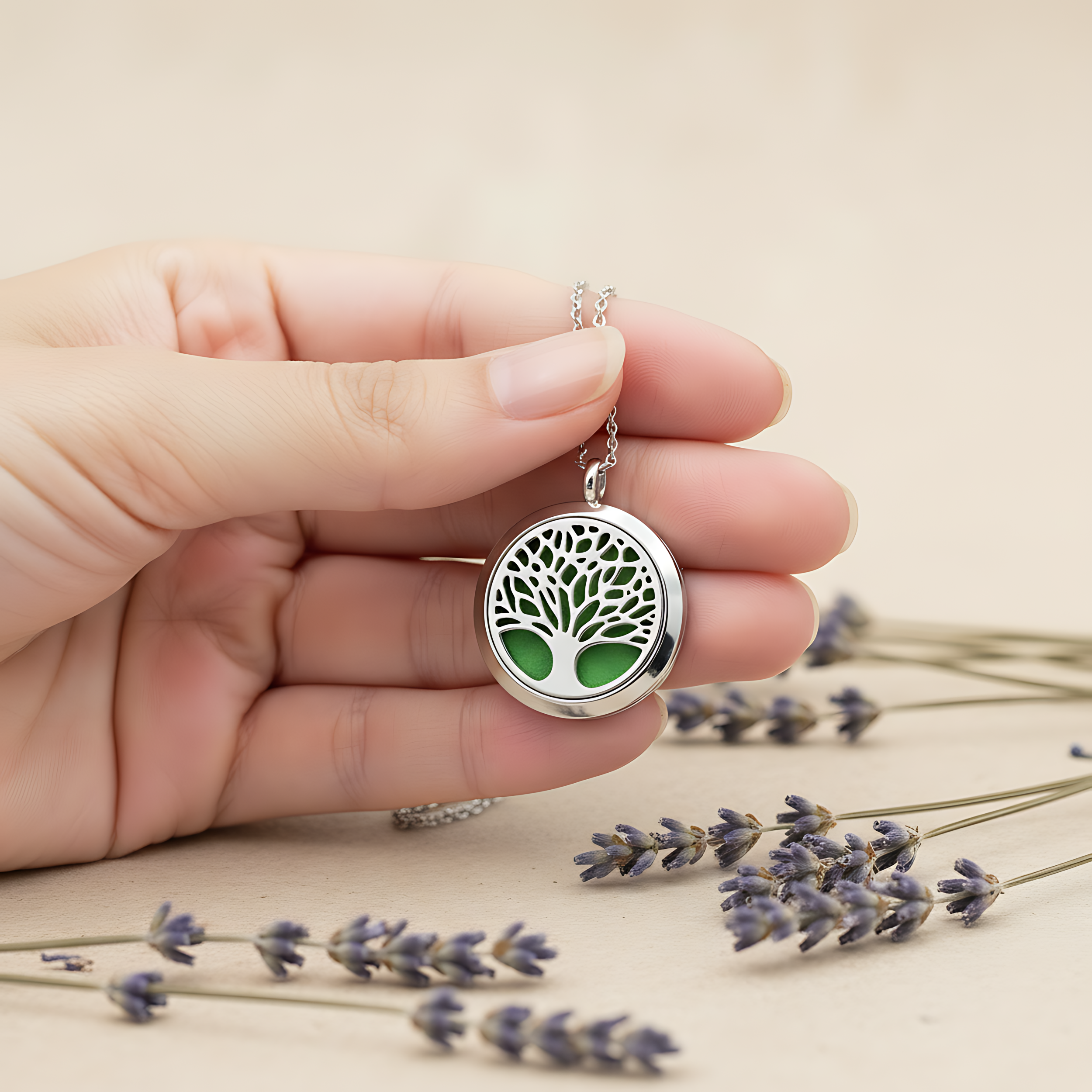Matrix Aromatherapy - Wholesale Aromatherapy Necklace - Tree of Life Essential Oil Diffuser Necklace4