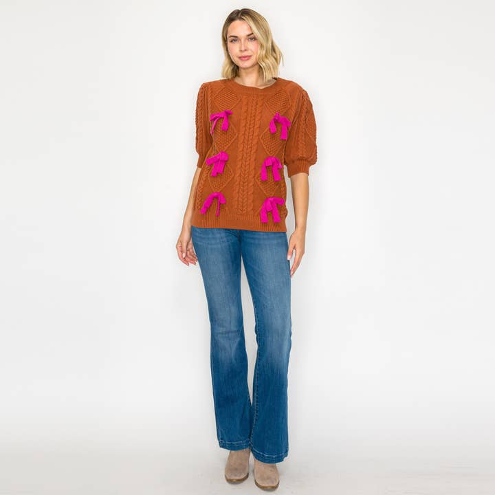 Haut Pull Amour Amour - LWSW1202 pour la vente par LoveWednesday