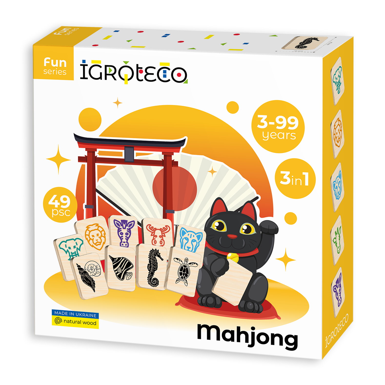 Fainotoys - Wholesale Brain Game - Kids - Mahjong 49 pcs1