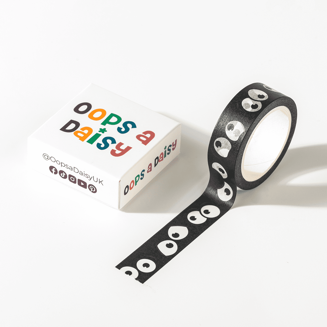 Oops a Daisy UK Ltd – wholesale Stencil/craft die – Eyeballs - Washi Tape0