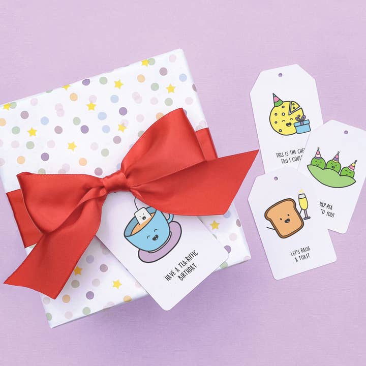 Hey Hunny - Wholesale Gift tag - Birthday Gift Tag: Bread-y To Party | Bread2