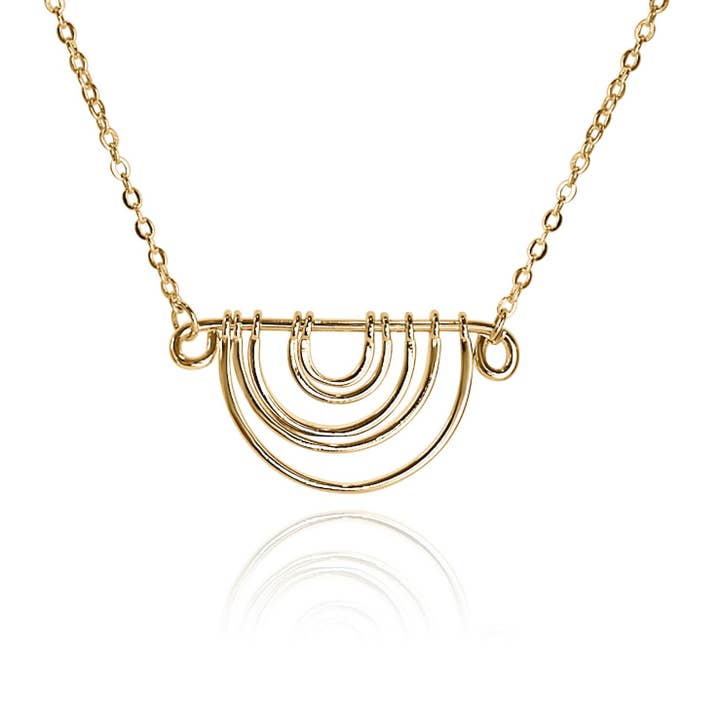 Wire Rainbow Necklace for wholesale by Nomie