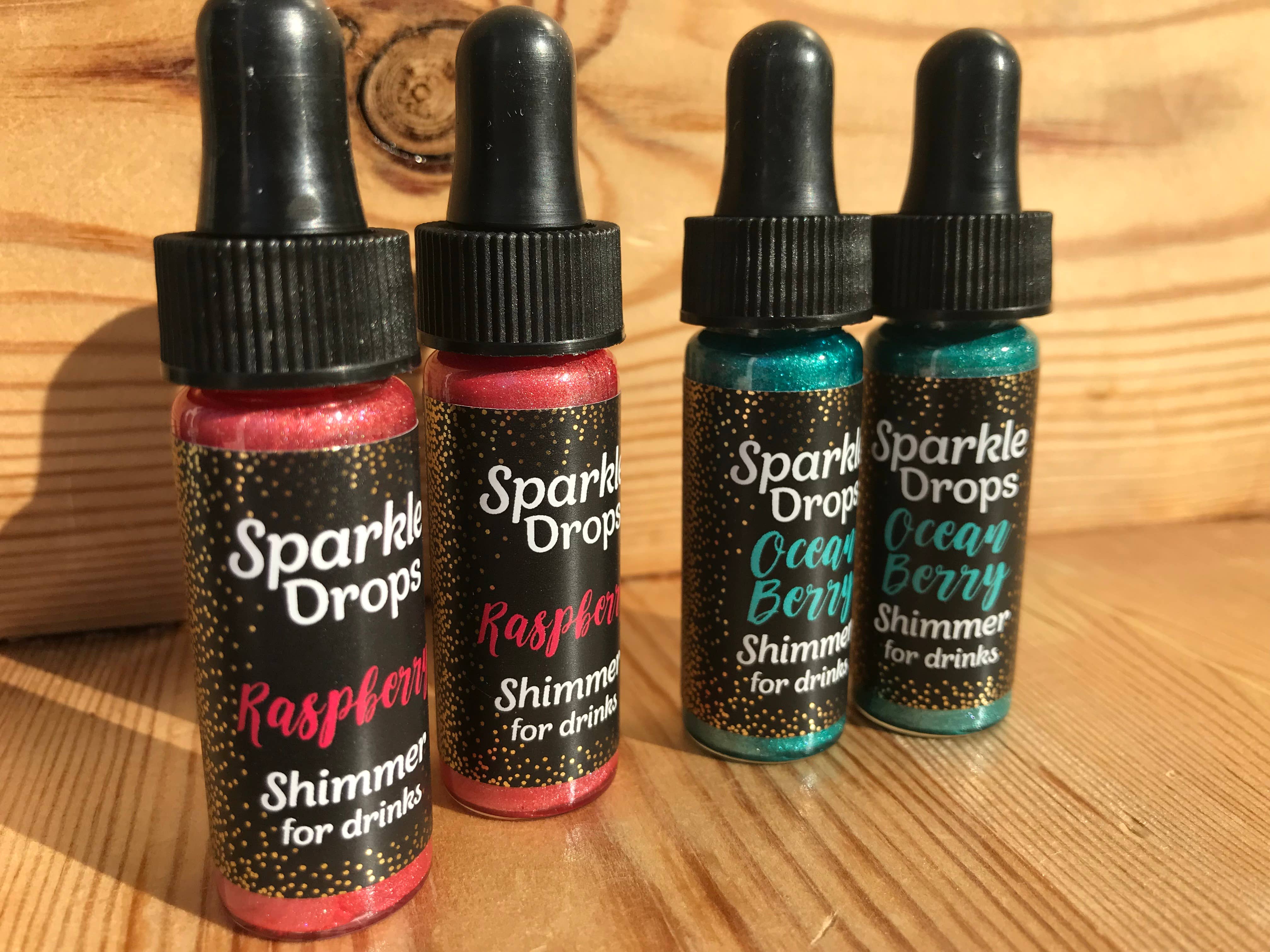 Sparkle Drops - Wholesale Cocktail Mix/Syrup - Sparkle Drops Shimmer Syrup 10ml - 6-8 servings, 25 Flavours7