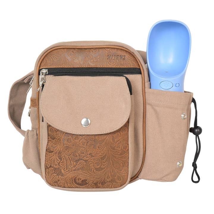 Gassi-Tasche mit Flaschenhalter & Kotbeutelspender - Konstanz F-126 für den Großhandel von Nijens