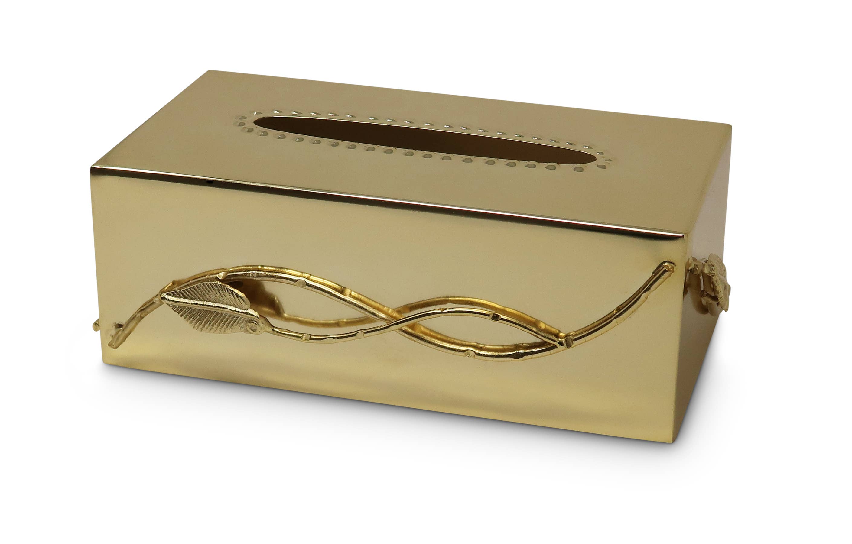 CLASSIC TOUCH DECOR INC. - Wholesale Tissue Box - Leaf Design Tissue Box4