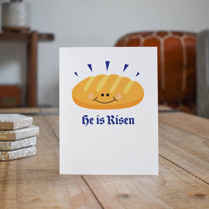 Påske, Han er opstanden, kort for engroshandel hos Snarky Pants Studios