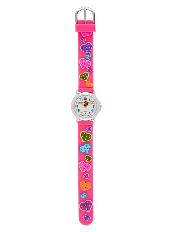 P5 - Children's quartz watches with hearts for wholesale by Solo Time USA