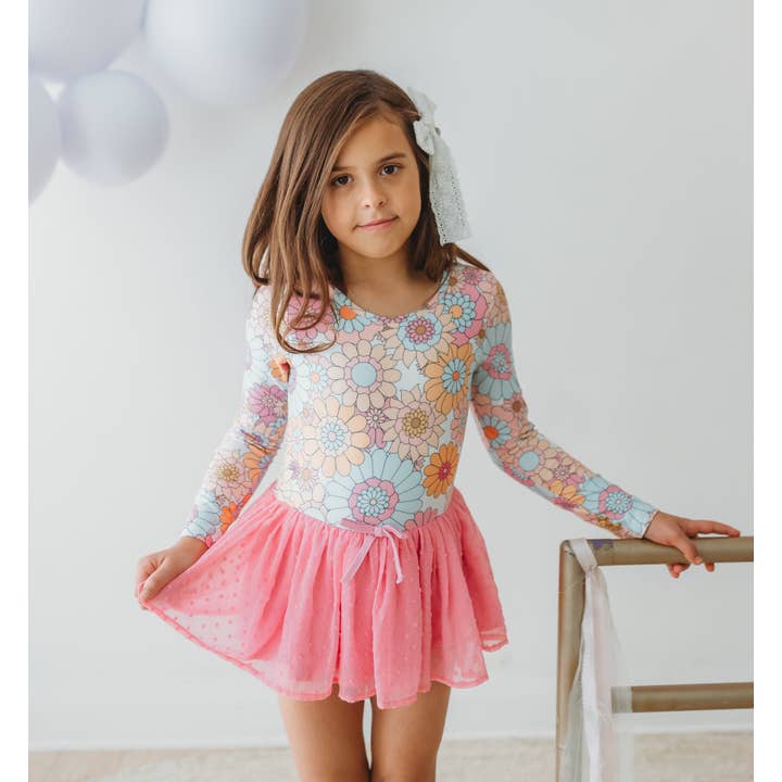 Farrah Leotard - Chica Groovy (Manga Larga) para venta al por mayor de Cheeky Plum