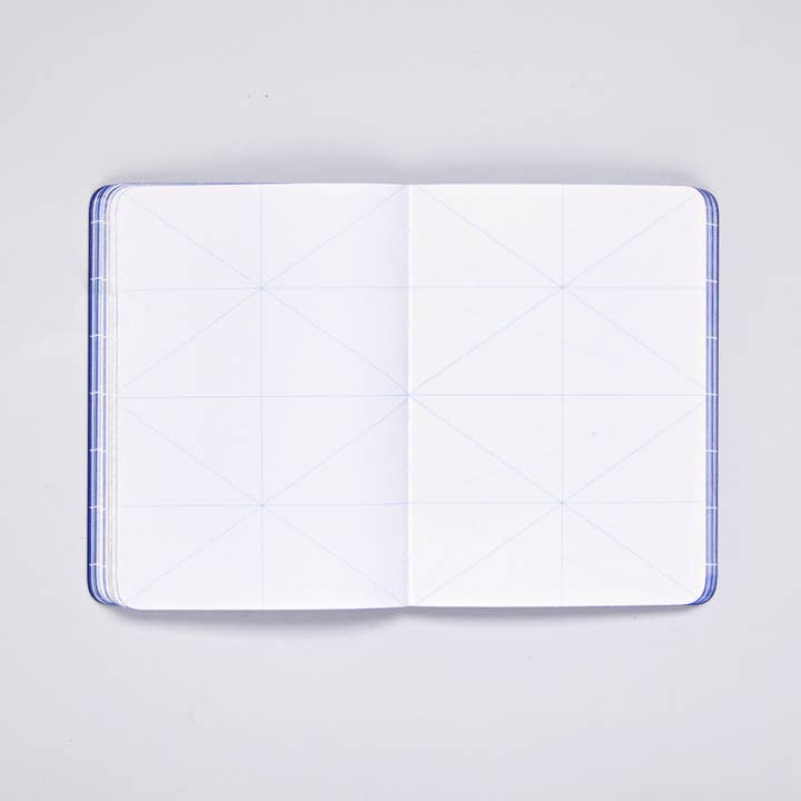 nuuna - Wholesale Notebook - Break The Grid Blue - Notebook S A6| 82 Creative Grids3