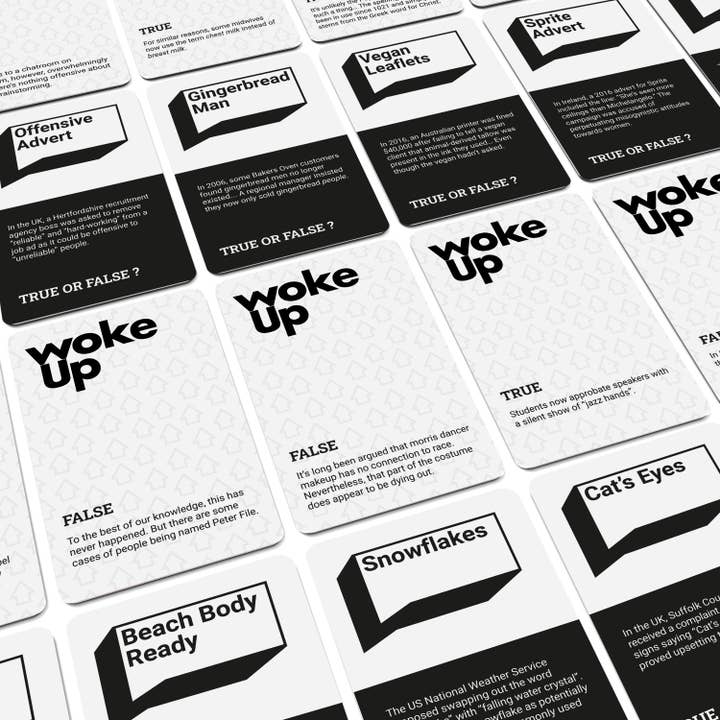Bubblegum Stuff US - Wholesale Card Game - Woke Up Card Stacking Game