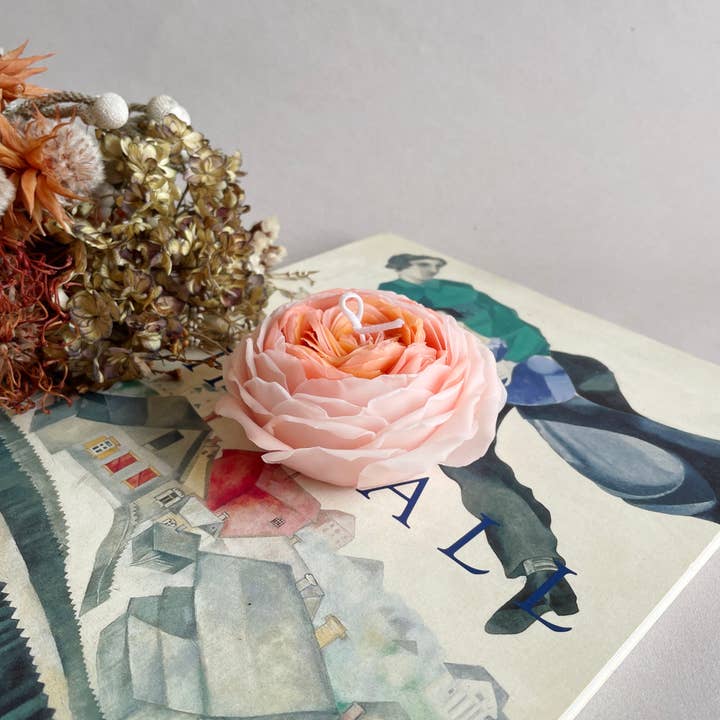 House of Shokunin - Wholesale Novelty Candle - Counter top decor, Gift Candle, Rose Candle, Rose Scented Candle, Wedding Candle, Party Candle, 5