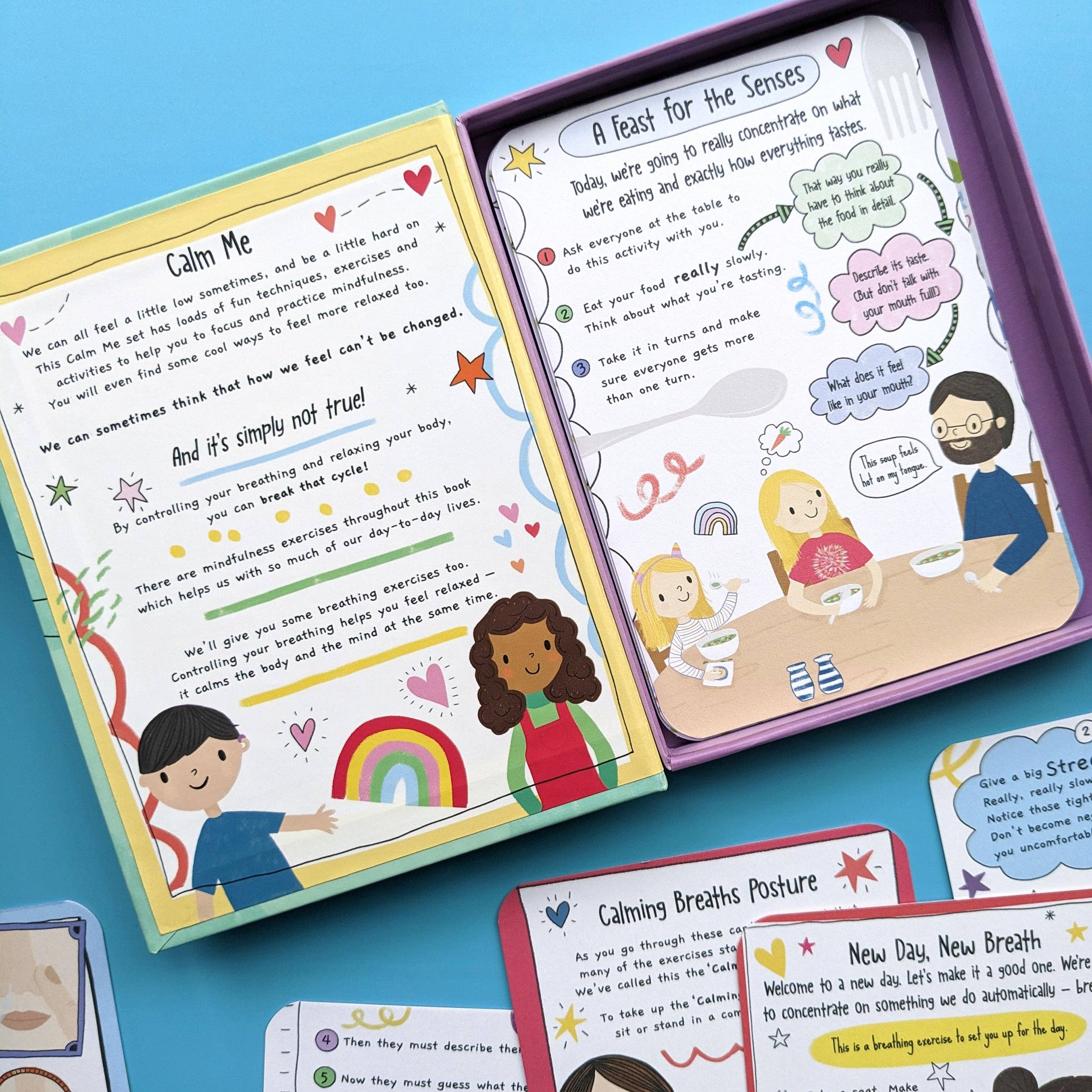 Robert Frederick Ltd – wholesale Learning cards – Child & baby – Calm Me - Children's Mindfulness Flash Cards2