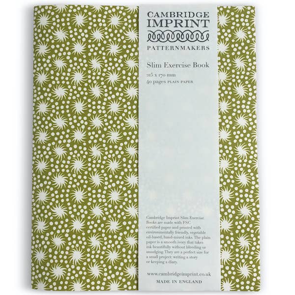 Exercise Book Animalcules Bawden Green for wholesale by Cambridge Imprint