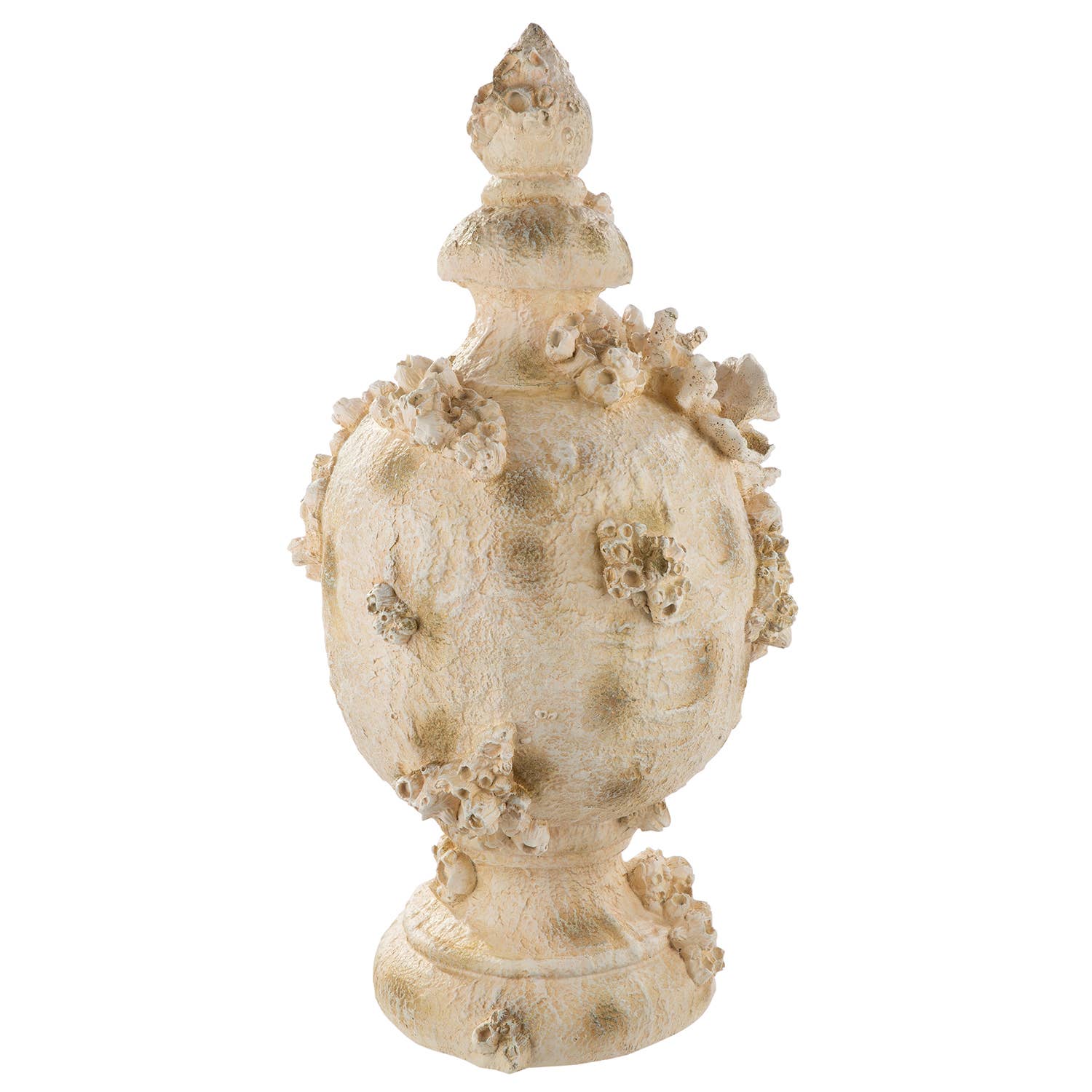 Decorative Object Amphora Seychelles White H. 49.5 cm, PU 1 for wholesale on Faire0