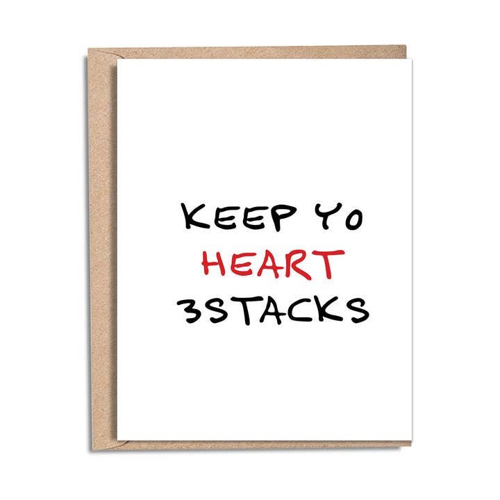 Carte de vœux Hip Hop Keep Your Heart pour la vente par Goods Made by Digitrillnana