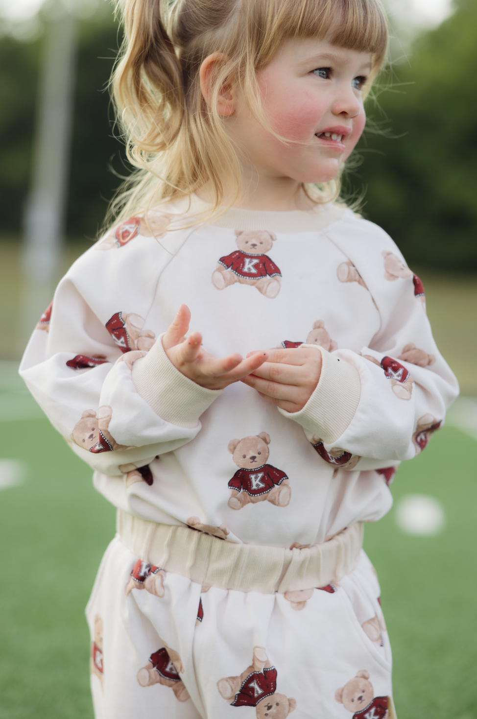 Lil Krew & Co - Vendita all'ingrosso Completo top e pantaloni - Neonati - Set Vintage Teddy1