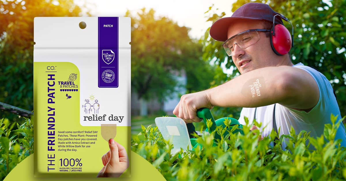 Friendly Patch CO - Wholesale Pain Relief Spray/Cream - Relief Day Pain Patch - Arnica, White Willow Bark, Menthol9