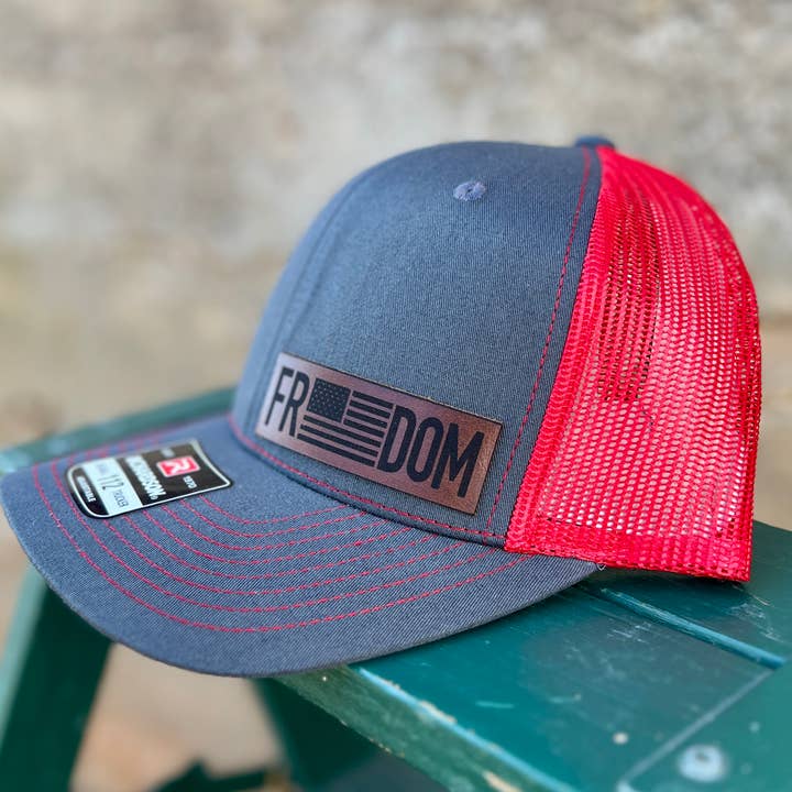 RiOak Design & Hat Co. - Wholesale Baseball Cap - Men's - Freedom Red Richardson 112 Baesball Cap2