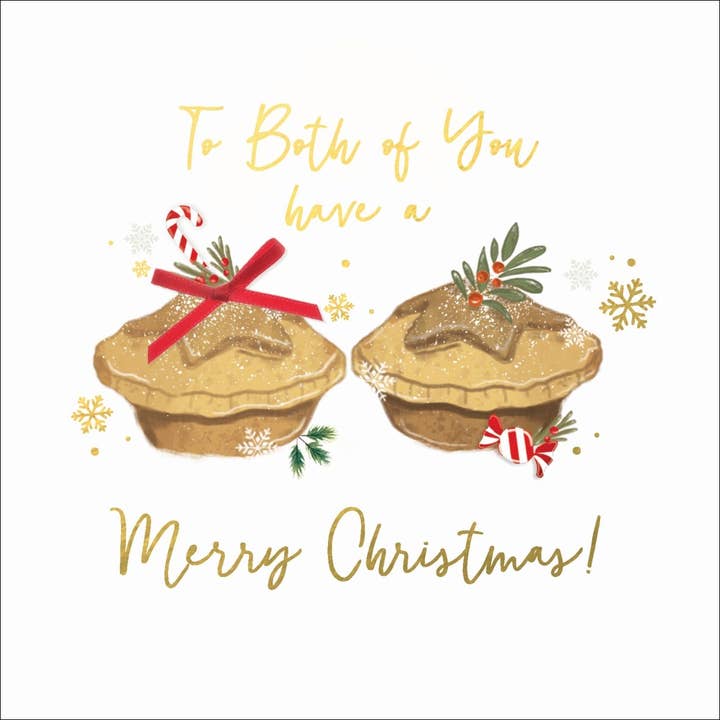 A Ambos, Cartão de Natal Artesanal por atacado de The Handcrafted Card Company