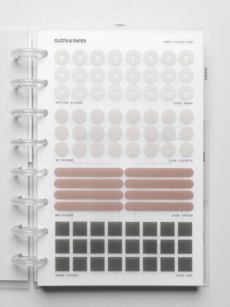 Cloth & Paper - Wholesale Planner - FORMA Modular Planner System | Half Letter7