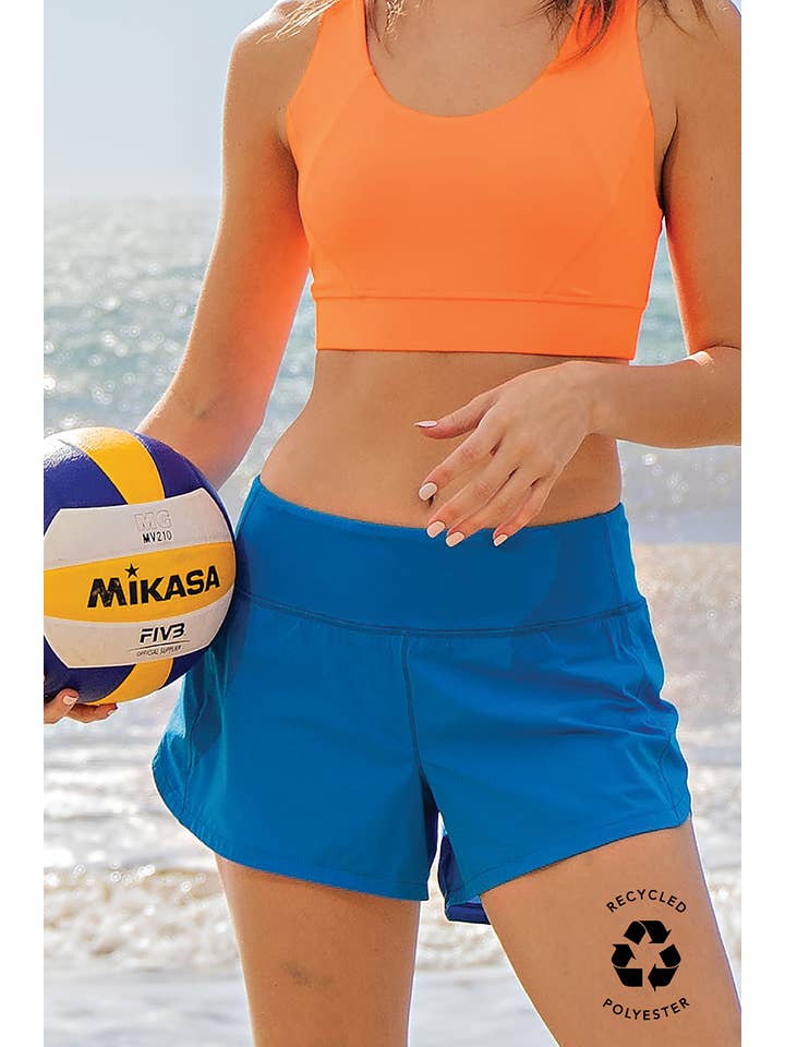 Rae Mode - Wholesale Athletic Shorts - Women's - STRETCH WOVEN 2 IN 1 ACTIVE SHORTS
