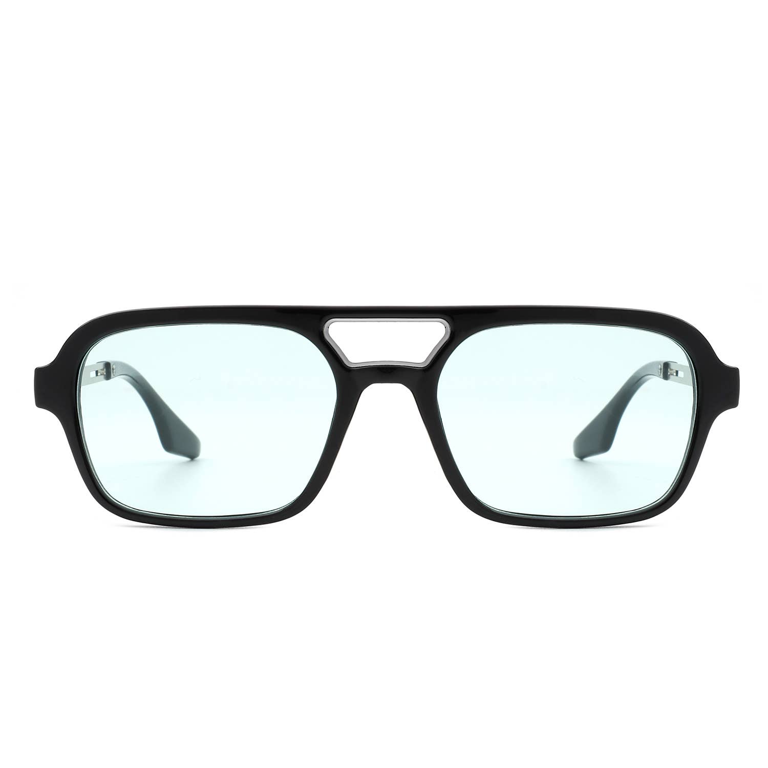 Cramilo Eyewear - Venta al por mayor Gafas de sol - Mujer - Gafas de sol estilo aviador retro cuadradas con barra en la frente10