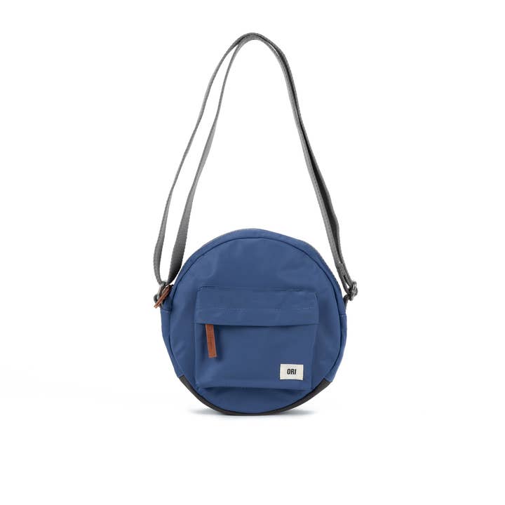 Paddington Crossbody in Burnt Blue Nylon for wholesale by ORI London