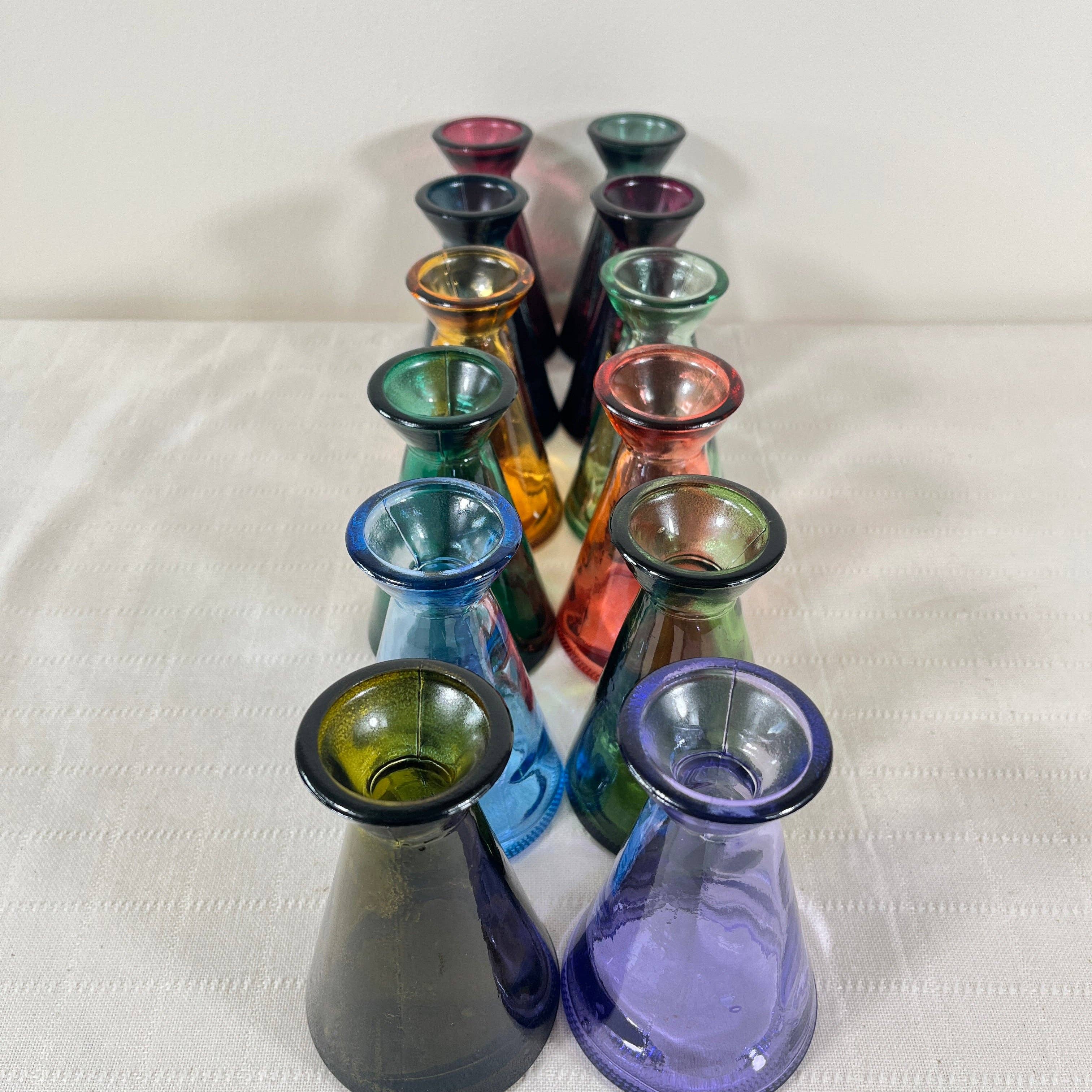 Jarapa – wholesale Vase – Mixed Case 11cm Recycled Glass "Tarifa" Straight Bud Vase3