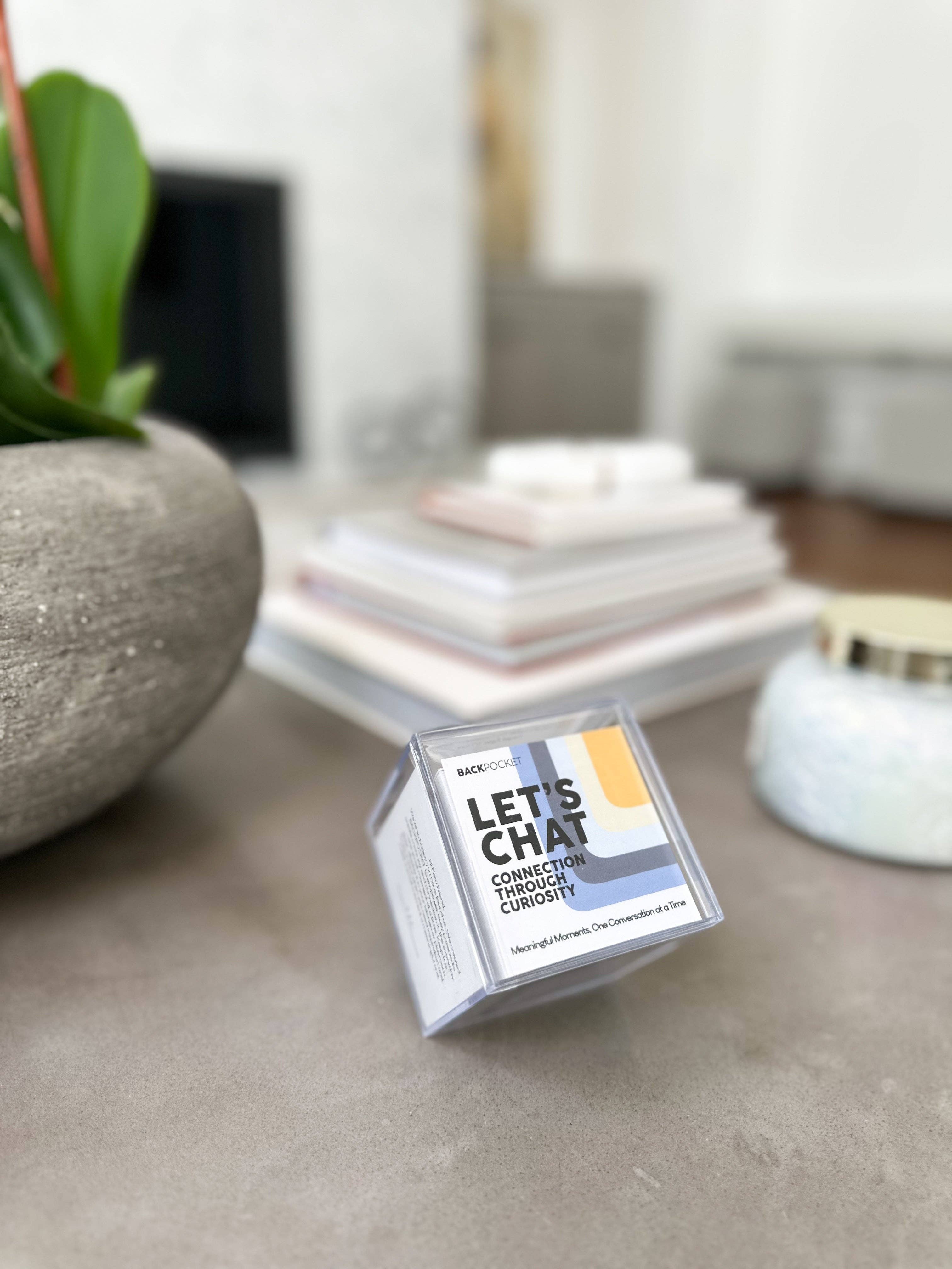 BACKPOCKET - Vendita all'ingrosso Giochi di carte - Parliamo: Connessione Attraverso la Curiosità1