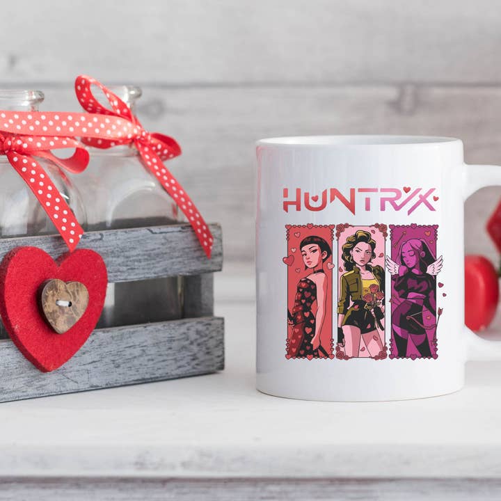 Huntrix Girls Mug, Kpop Demon Hunters Mug, Huntrix Fan Mug for wholesale by Embrova
