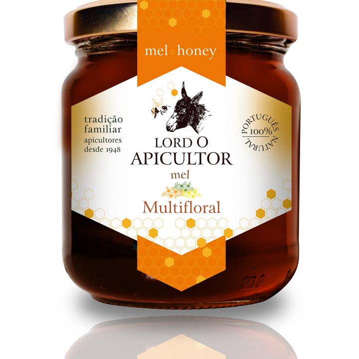Lordapicultor - Wholesale Honey - Multifloral Honey w/ Honeycomb