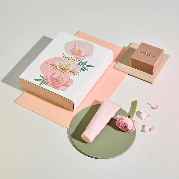 Huxter - Wholesale Bath & body set - Soap & Hand Balm Gift Box | Neroli & Orange Blossom2
