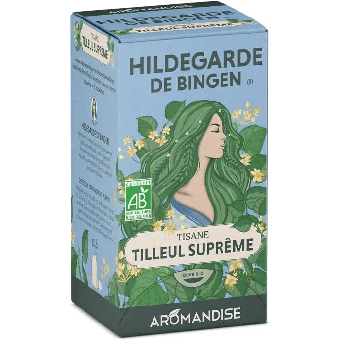 Infusión de tila suprema Hildegarda bolsitas para venta al por mayor de AROMANDISE