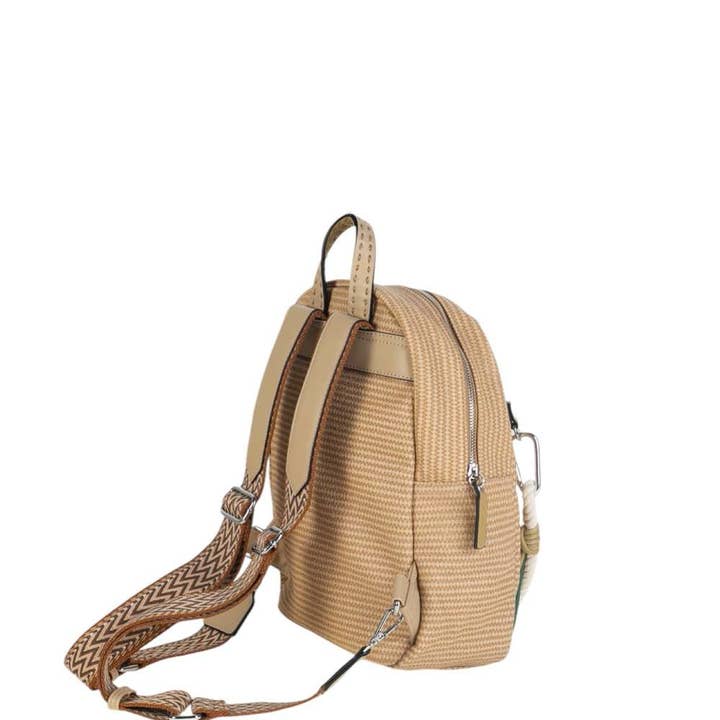 Volum Bags - Wholesale Top Handle Bag - Women's - URBAN ACHIOTE BACKPACK SYNTHETIC LEATHER CAMEL2