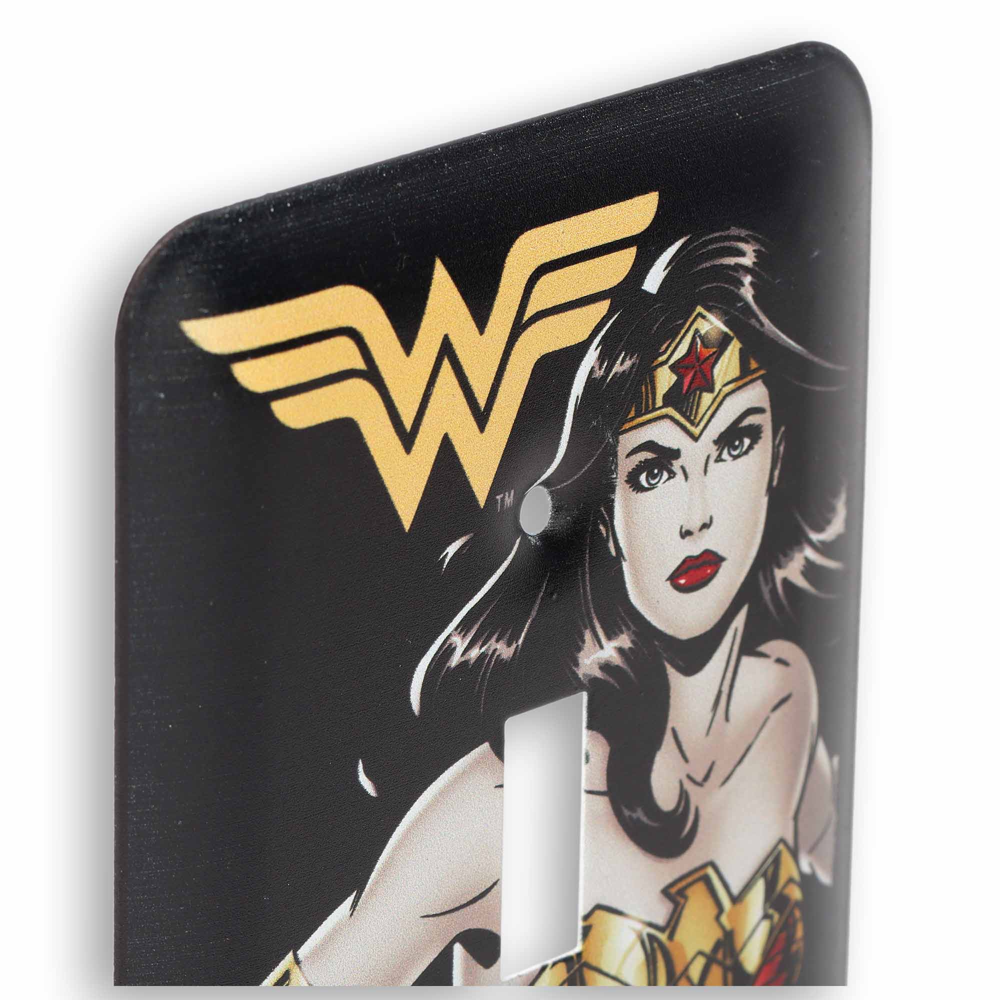Open Road Brands, LLC - Wholesale Light Switch Cover/Plate - DC Comics Wonder Woman Switch Plate3