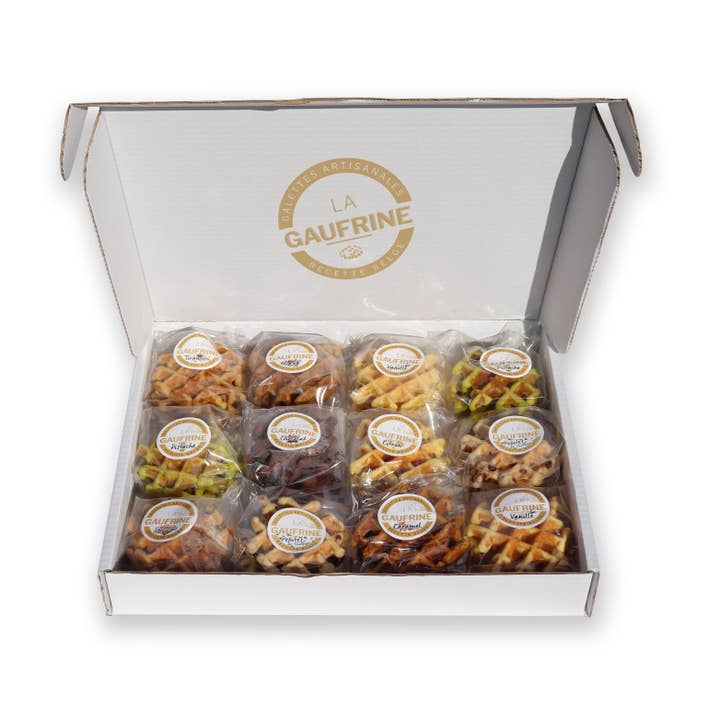 La Gaufrine - Wholesale - Waffle Discovery Box of 12 Packs