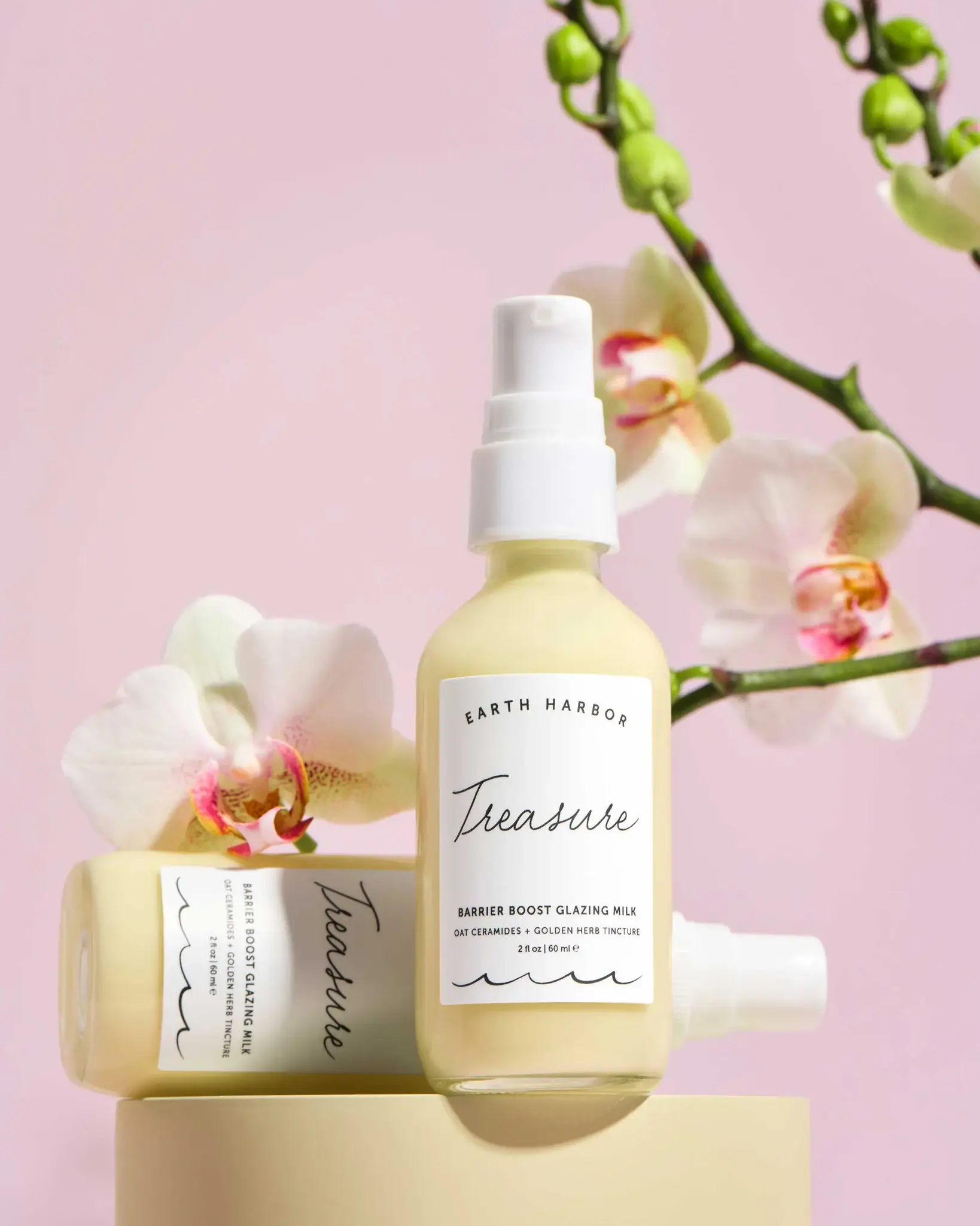 Earth Harbor Naturals - Vente Crème hydratante pour le visage - Treasure Barrier Boost Lait Éclatant6