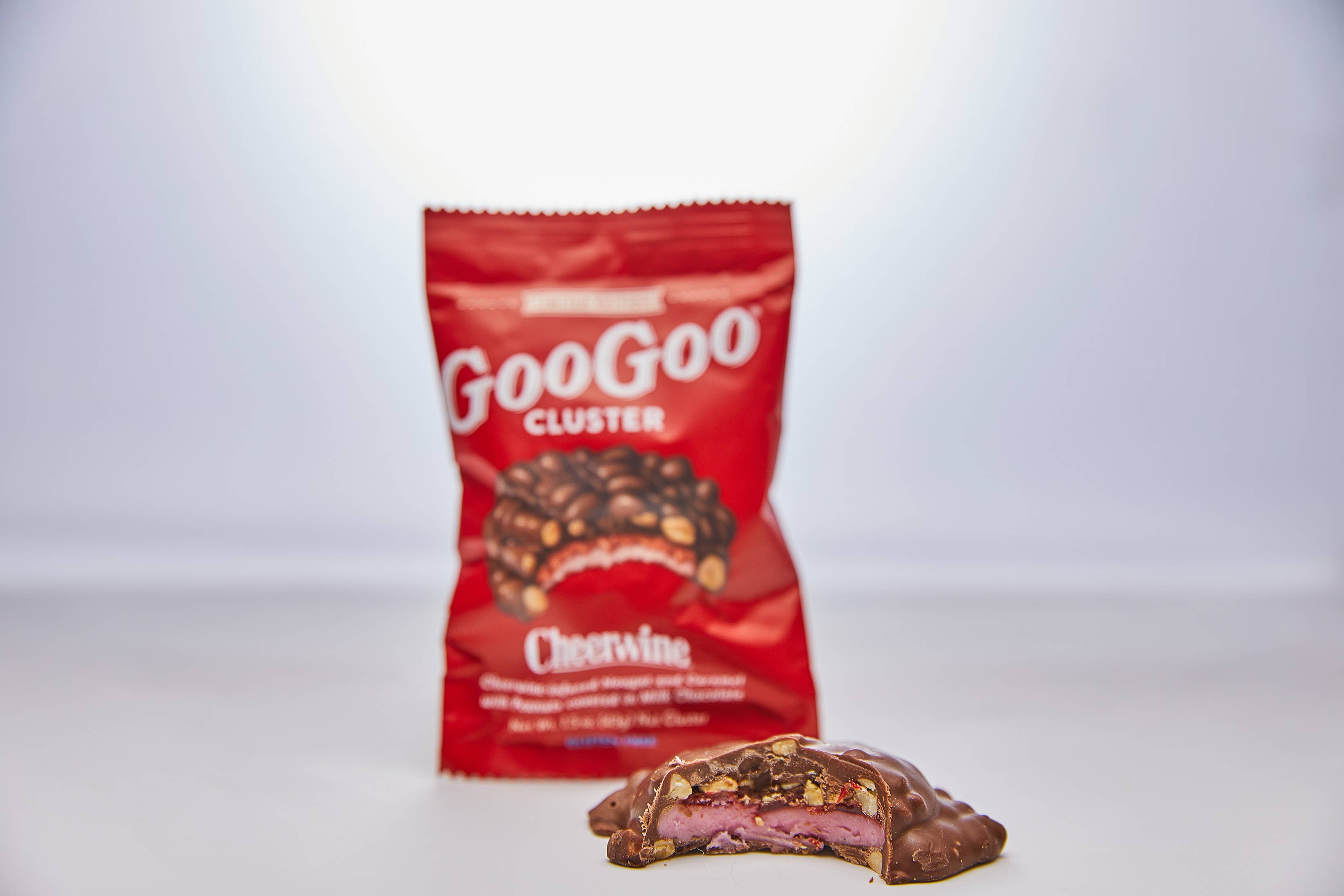 Goo Goo Cluster - Wholesale Chocolate Covered Sweets - Cheerwine 3 Count Box (12 count case)1
