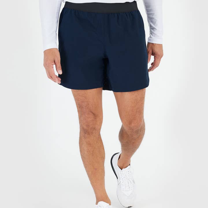 7" Navy Active Training Shorts 2.0 for wholesale by True Classic