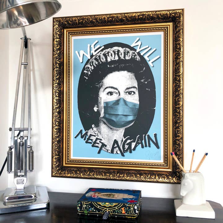 We zullen opnieuw gesigneerde print ontmoeten voor wholesale door Samantha Morris