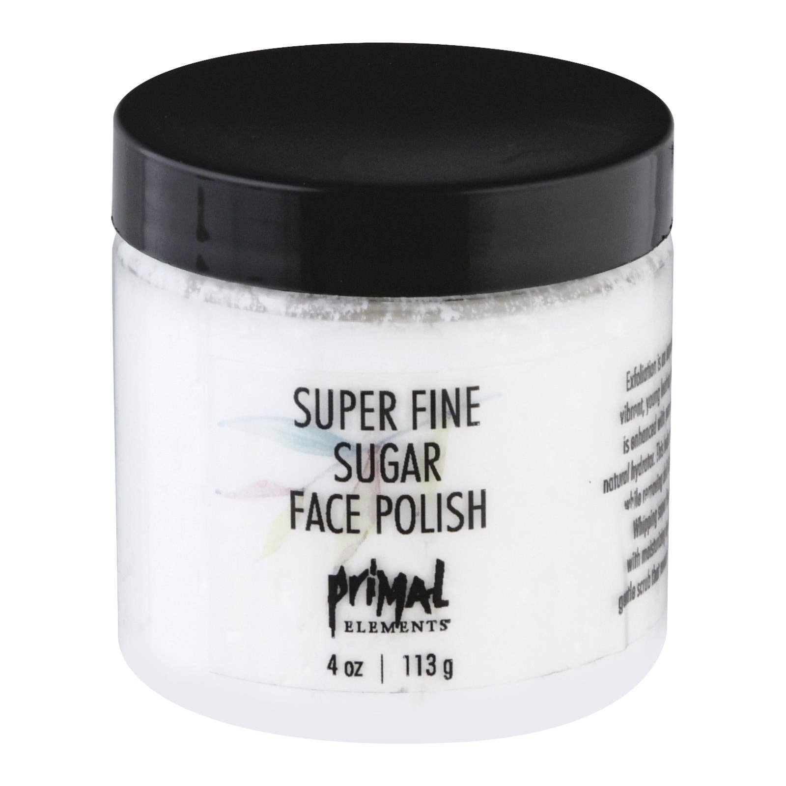 Everyday Supply Co - Wholesale Facial Exfoliant/Scrub - Primal Elements - Face Polish Fine Sugar - Case Of 6-4 Oz0