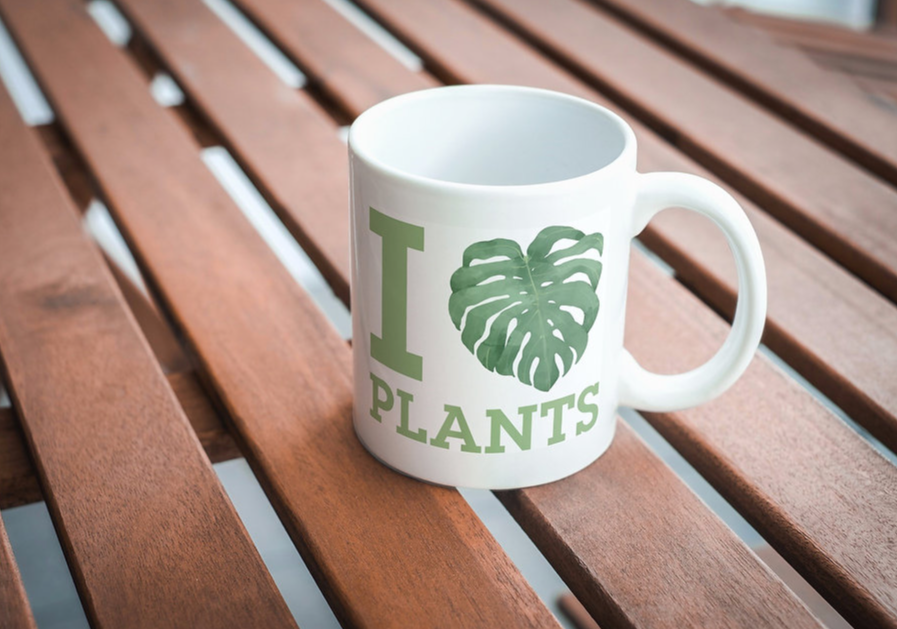 Greens N' Things LLC - Wholesale Coffee Mug - I Love Plants Coffee Mug2