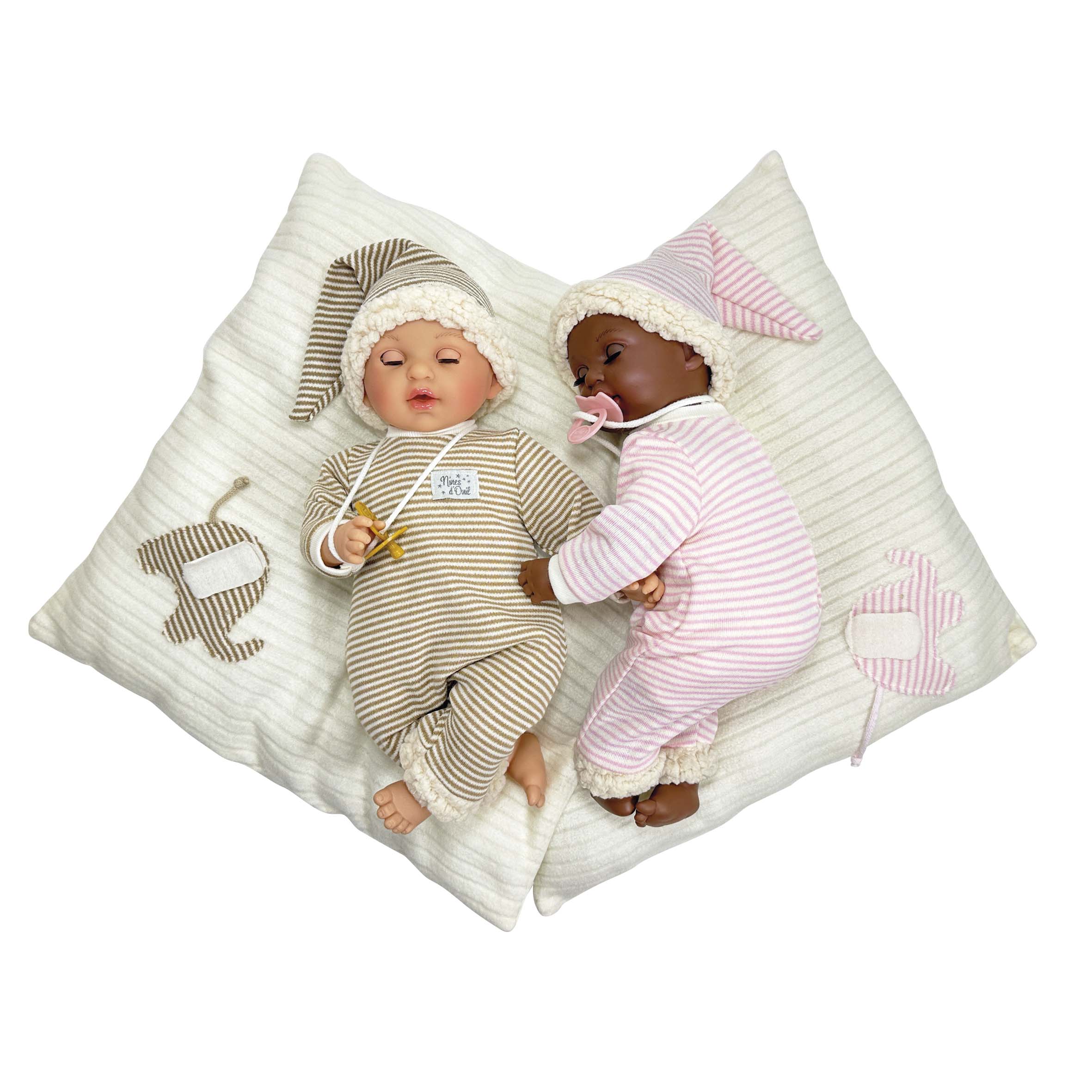 Nines Artesanals d'Onil Dolls – Boneca - Crianças por atacado – BONECA ÁLEX DREAMER CASTANHA PELE CLARA4