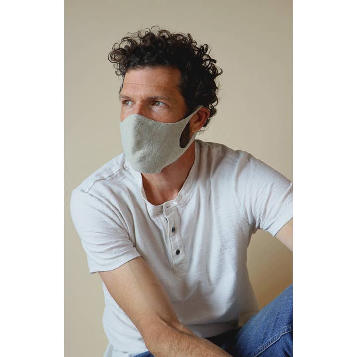 Tabbisocks - Wholesale Protective Face Mask/Shield - Botanical Dyed Organic Cotton Face Mask