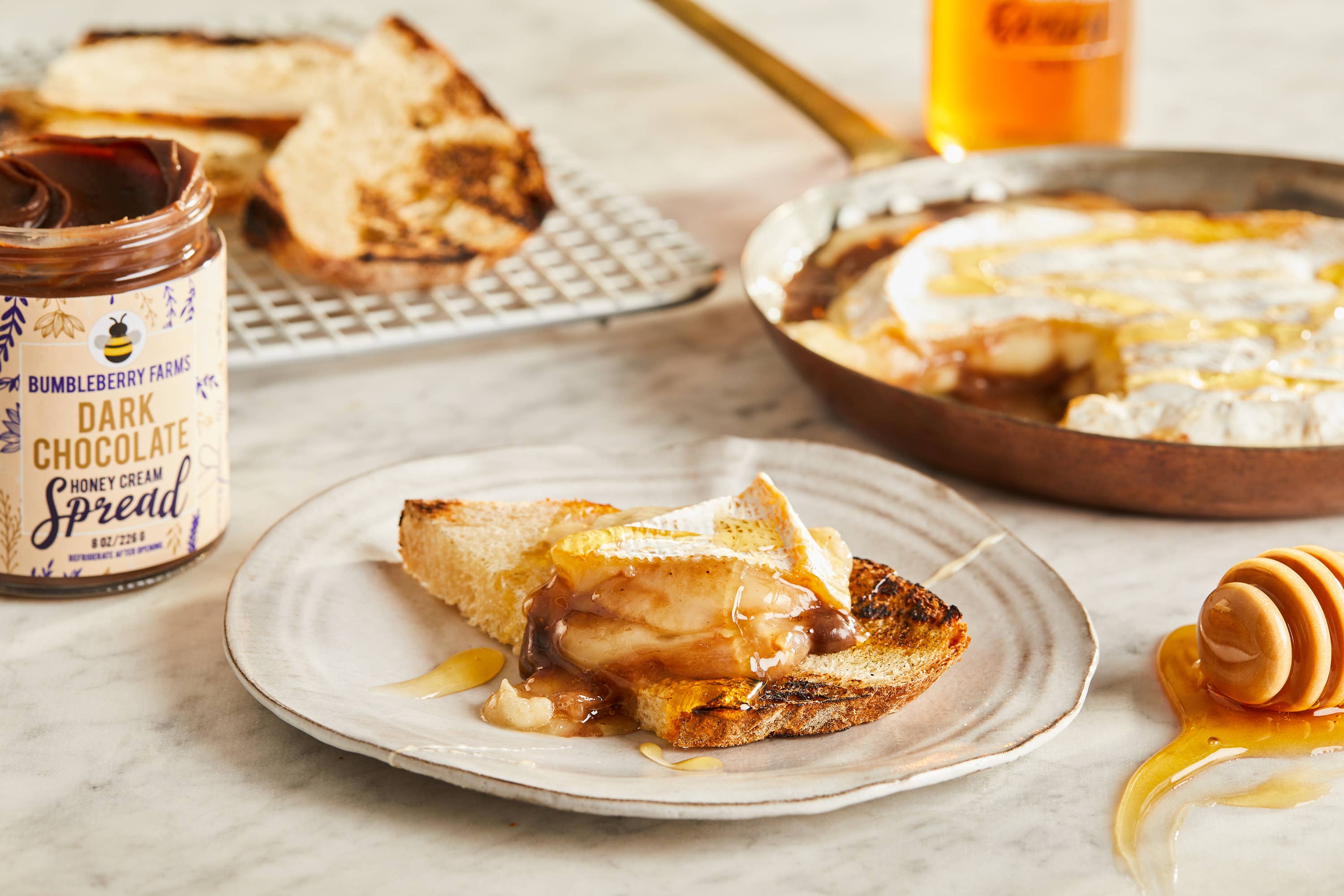 Bumbleberry Farms - Wholesale Honey - Dark Chocolate Honey Cream Spread2