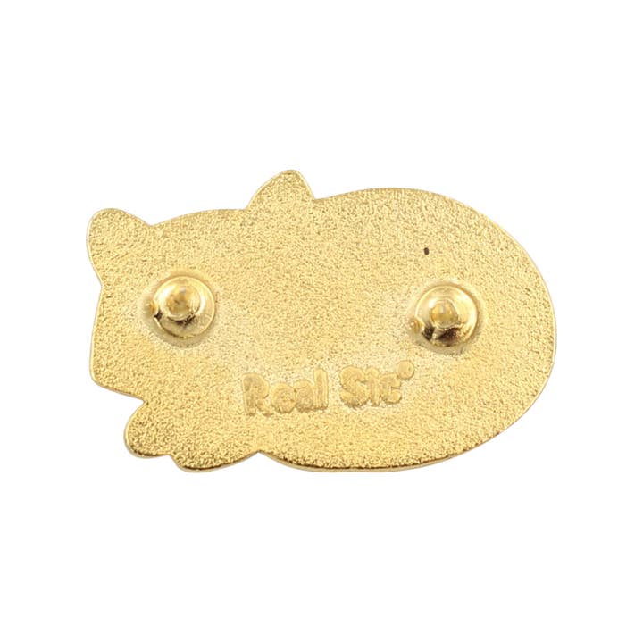 Real Sic - Venta al por mayor Botón/prendedor - Sleepy Fox - Pin esmaltado de zorro dormido