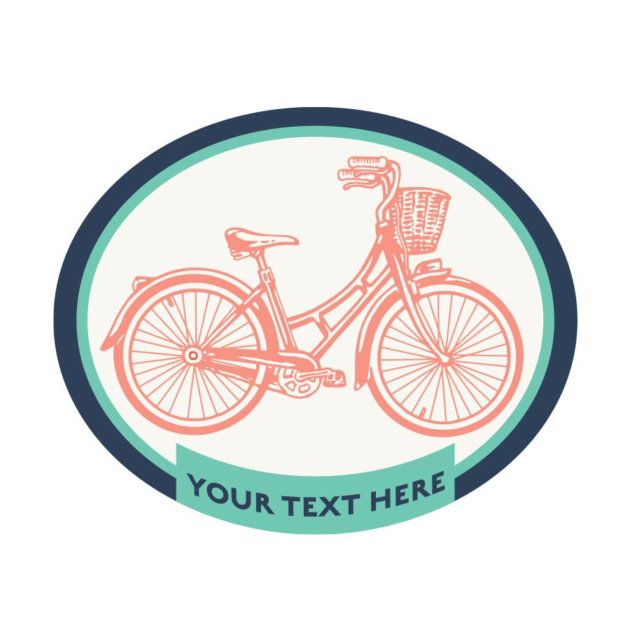 Counter Couture - Wholesale Sticker - Beach Cruiser Bicycle Stickers - Customizable1